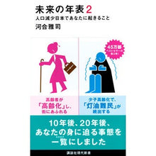 画像をギャラリービューアに読み込む, 未来の年表　　　２　人口減少日本であなた
