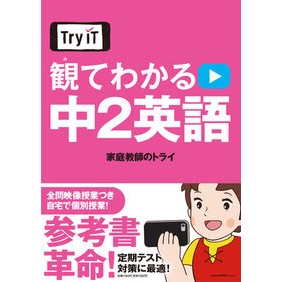 Ｔｒｙ　ＩＴ　観てわかる　中２英語 Kateikiyoushinotry Try IT - Watch and understand English for 2nd year junior high school students