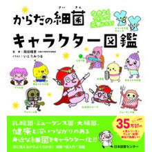画像をギャラリービューアに読み込む, からだの細菌キャラクター図鑑
