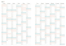 Load image into Gallery viewer, Scheduler for January 2022 / Impress November 2021 Start, Monthly Planner (Monthly Block) B6 Family Diary for Moms to Easily See Plans, Adult Cute, Stylish, Adorable Character Planner Cover, Diary Size, Planner Timekeeper :9784295006503

