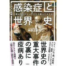 画像をギャラリービューアに読み込む, イラスト図解　感染症と世界史　人類はパン
