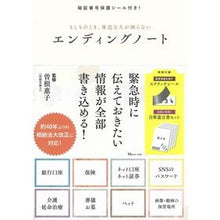 画像をギャラリービューアに読み込む, もしものとき、身近の人が困らないエンディ
