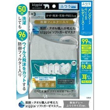 Load image into Gallery viewer, ｋｉｐｐｉｓソフトガーゼマスクＢ　ふつう

