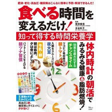 画像をギャラリービューアに読み込む, 知って得する時間栄養学　食べる時間を変え
