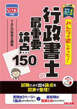 画像をギャラリービューアに読み込む, #ＴＡＣ行政書士講座 #’２３行政書士の最重要論点１５０
