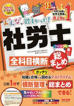 画像をギャラリービューアに読み込む, #ＴＡＣ社会保険労務士 #’２４社労士全科目横断総まとめ
