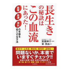 画像をギャラリービューアに読み込む, 長生きの秘訣はこの血流にあった！
