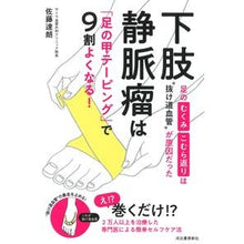 Load image into Gallery viewer, 下肢静脈瘤は「足の甲テーピング」で９割よ
