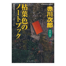 画像をギャラリービューアに読み込む, 枯葉色のノートブック
