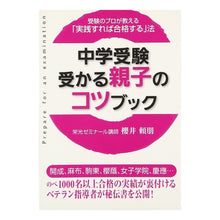 画像をギャラリービューアに読み込む, 中学受験　受かる親子のコツブック
