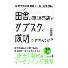 画像をギャラリービューアに読み込む, 田舎の車販売店がサブスクで成功できたのか
