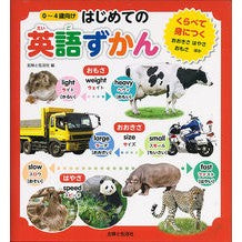 画像をギャラリービューアに読み込む, くらべて身につく　はじめての英語ずかん
