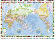 国旗入り 世界全図 昭文社 :9784398893383