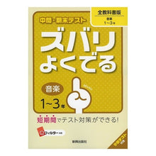 画像をギャラリービューアに読み込む, ズバリよくでる　全教科書　音楽
