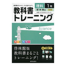 画像をギャラリービューアに読み込む, 教科書トレーニング　啓林館版　理科１年
