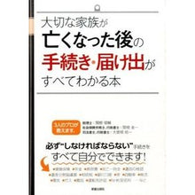 画像をギャラリービューアに読み込む, 大切な家族が亡くなった後の手続き・届け出

