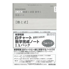 画像をギャラリービューアに読み込む, 新課程チャート基礎と演習数学１Ａ　全５パ
