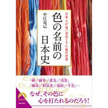 画像をギャラリービューアに読み込む, 色の名前の日本史
