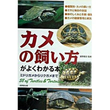 画像をギャラリービューアに読み込む, カメの飼い方がよくわかる本　ミドリガメか
