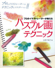 画像をギャラリービューアに読み込む, #立花千栄子 #パステル画テクニック

