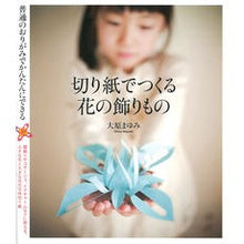 画像をギャラリービューアに読み込む, 切り紙でつくる花の飾りもの
