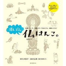 画像をギャラリービューアに読み込む, 消しゴム仏はんこ。
