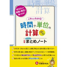 画像をギャラリービューアに読み込む, 小学算数／時間や単位の計算　小学まとめノ
