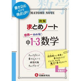 数学　中学１～３年