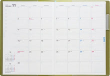 Load image into Gallery viewer, TAKAHASHI Takahashi Notebook 2020 April Start A5 978 Gioruno 4 Small Items Adult Cute Stylish Kawaii Character Schedule Book Notebook Timekeeper :9784471799786
