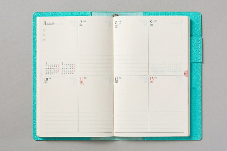 TAKAHASHI 高橋書店 2023年 1月始まり 手帳 ｽｹｼﾞｭｰﾙ帳 A6 ｳｨｰｸﾘｰ No.172 T'beau ﾃｨｰｽﾞﾋﾞｭｰ 5 ﾐﾝﾄﾌﾞﾙｰ 高橋手帳 ﾋﾞｼﾞﾈｽ 大人かわいい かわいい 可愛い ｷｬﾗｸﾀｰ 手帳ｶﾊﾞｰ ｻｲｽﾞ 手帳のﾀｲﾑｷｰﾊﾟｰ :9784471821821