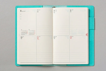 TAKAHASHI 高橋書店 2023年 1月始まり 手帳 ｽｹｼﾞｭｰﾙ帳 A6 ｳｨｰｸﾘｰ No.172 T'beau ﾃｨｰｽﾞﾋﾞｭｰ 5 ﾐﾝﾄﾌﾞﾙｰ 高橋手帳 ﾋﾞｼﾞﾈｽ 大人かわいい かわいい 可愛い ｷｬﾗｸﾀｰ 手帳ｶﾊﾞｰ ｻｲｽﾞ 手帳のﾀｲﾑｷｰﾊﾟｰ :9784471821821