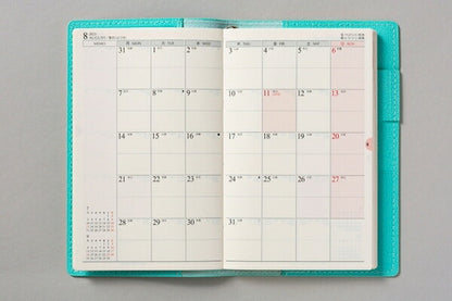 TAKAHASHI 高橋書店 2023年 1月始まり 手帳 ｽｹｼﾞｭｰﾙ帳 A6 ｳｨｰｸﾘｰ No.172 T'beau ﾃｨｰｽﾞﾋﾞｭｰ 5 ﾐﾝﾄﾌﾞﾙｰ 高橋手帳 ﾋﾞｼﾞﾈｽ 大人かわいい かわいい 可愛い ｷｬﾗｸﾀｰ 手帳ｶﾊﾞｰ ｻｲｽﾞ 手帳のﾀｲﾑｷｰﾊﾟｰ :9784471821821
