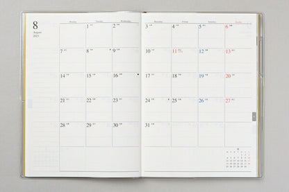 TAKAHASHI Takahashi Shoten 2023 January Start Planner Schedule Book B6 Weekly No.203 Plano 3 Mustard Yellow Takahashi Planner Business Adult Cute Cute Character Planner Cover Size Planner's Timekeeper: 9784471822033
