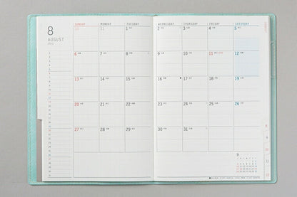 Planner Schedule Book TAKAHASHI Takahashi Shoten January 2023 Start Monthly Block B6 363 Relâcher 3 Melon Takahashi Planner Adult Cute Stylish Cute Character Planner Cover Size Planner's Timekeeper: 9784471823160