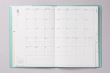 Load image into Gallery viewer, [Name Engraving Possible] TAKAHASHI Shoten 2023 April Start Planner/Organizer B6 No.757 torinco(R) 7 Turquoise Blue Weekly Takahashi Planner Business Adult Cute Stylish Cute Character Planner Cover Size Planner's Time: 9784471797577
