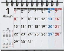 Load image into Gallery viewer, TAKAHASHI Takahashi Shoten January 2024 Start Calendar A7 E175 Eco-Calendar Desk A7 Takahashi Diary Zodiac Business Household Ledger Desk Diary Simple Schedule Book Timekeeper for Diaries :9784471825850
