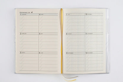 TAKAHASHI Takahashi Shoten 2026 January Start Planner B6 No.18 3-Year Diary Takahashi Planner 2026 Business Standard Simple Planner Cover Cute Bound Planner Diary Schedule Book Planner Timekeeper: 9784471820183