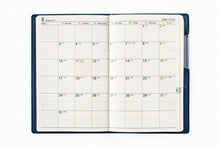 Load image into Gallery viewer, TAKAHASHI Takahashi Shoten 2026 January Start Planner A6 No.49 Business Planner 6 Indigo Planner Size Takahashi Planner 2026 Business Standard Simple Planner Cover Cute Bound Planner Monday Start Schedule Book Timekeeper for Planners :9784471790493
