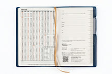 Load image into Gallery viewer, TAKAHASHI Takahashi Shoten 2026 January Start Planner A6 No.49 Business Planner 6 Indigo Planner Size Takahashi Planner 2026 Business Standard Simple Planner Cover Cute Bound Planner Monday Start Schedule Book Timekeeper for Planners :9784471790493
