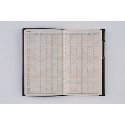 ＃No.111ニューダイアリーアルファ9黒手帳判 : (株)日本法令 : No.111 New Diary Alpha 9 Black Notebook Size : 9784471851118