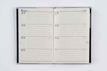 TAKAHASHI Takahashi Shoten 2026 January Start Planner B7 No.147 Business Planner Compact Edition 8 Black Planner Size Takahashi Planner 2026 Business Standard Simple Planner Cover Cute Bound Planner Diary Schedule Book Planner Timekeeper :9784471791476