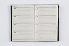Load image into Gallery viewer, TAKAHASHI Takahashi Shoten 2026 January Start Planner B7 No.147 Business Planner Compact Edition 8 Black Planner Size Takahashi Planner 2026 Business Standard Simple Planner Cover Cute Bound Planner Diary Schedule Book Planner Timekeeper :9784471791476
