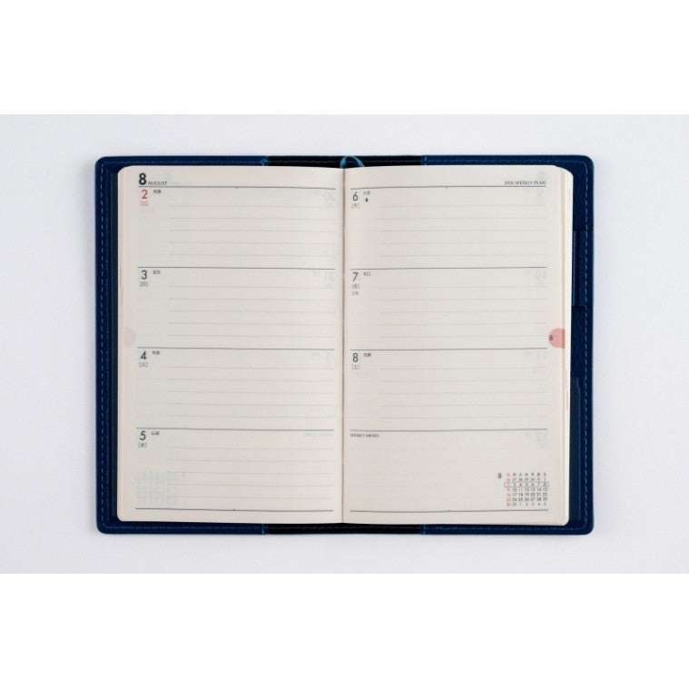 ＃No.167Tbeau（ティーズビュー）日曜始まり5ネイビー手帳判 : (株)日本法令 : No.167Tbeau (Tees View) 5 navy notebook size starting on Sunday : 9784471851675