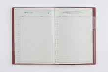 Load image into Gallery viewer, TAKAHASHI Takahashi Shoten 2026 January Start Planner B6 No.531 torinco 8 Rosewood Takahashi Planner 2026 Business Standard Simple Planner Cover Cute Bound Planner Diary Schedule Book Planner Timekeeper: 9784471802219
