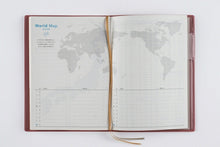 Load image into Gallery viewer, TAKAHASHI Takahashi Shoten 2026 January Start Planner B6 No.531 torinco 8 Rosewood Takahashi Planner 2026 Business Standard Simple Planner Cover Cute Bound Planner Diary Schedule Book Planner Timekeeper: 9784471802219
