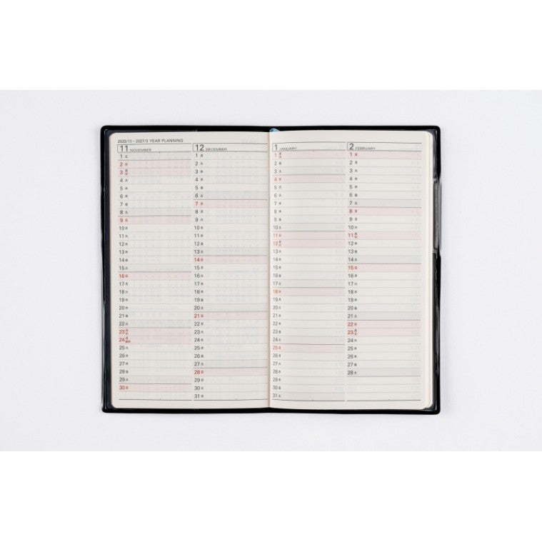 ＃No.261リベルデュオ1ミッドナイト・ブラック手帳判 : (株)日本法令 : No.261 Liber Duo 1 Midnight Black Notebook Size : 9784471852610