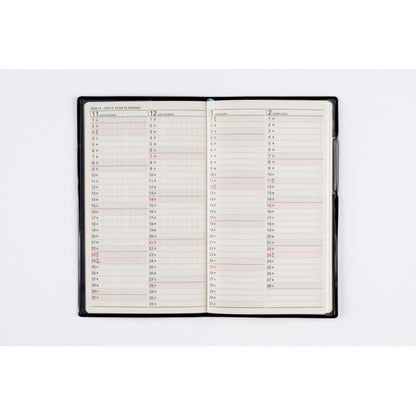 ＃No.261リベルデュオ1ミッドナイト・ブラック手帳判 : (株)日本法令 : No.261 Liber Duo 1 Midnight Black Notebook Size : 9784471852610