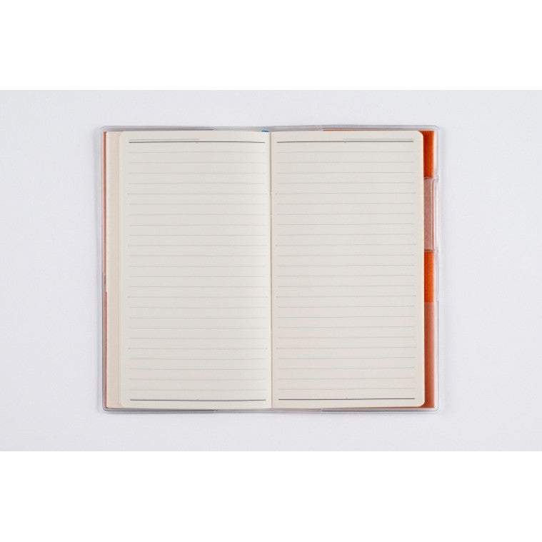 ＃No.308リベルインデックス8月曜タンジェリン・オレンジ手帳判 : (株)日本法令 : No.308 Liber Index 8 Monday Tangerine/Orange notebook size : 9784471853082