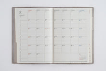 Load image into Gallery viewer, TAKAHASHI Takahashi Shoten 2026 January Start Planner B6 No. 361 Relaclé 1 Cafe Mocha Takahashi Planner 2026 Business Standard Simple Planner Cover Cute Bound Planner Sunday Start Schedule Book Planner Timekeeper :9784471823146
