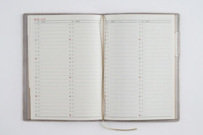 TAKAHASHI Takahashi Shoten 2026 January Start Planner B6 No. 361 Relaclé 1 Cafe Mocha Takahashi Planner 2026 Business Standard Simple Planner Cover Cute Bound Planner Sunday Start Schedule Book Planner Timekeeper :9784471823146